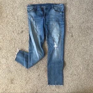 Distressed, Comfortable Boyfriend Jeans